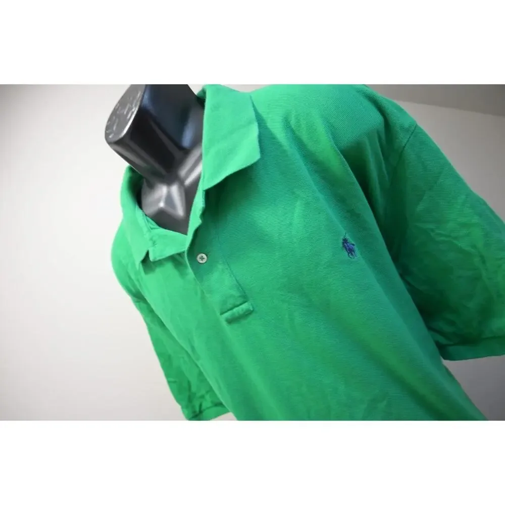 Polo Ralph Lauren Golf Polo Classic Fit Green Short Sleeve Mens Size 3XB‎ BIG 3X